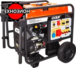 Генератор бензиновый 11.5 кВт SKAT УГБ-11500ЕТ трехфазный (380V), с электрозапуском